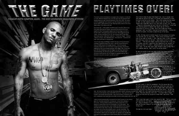 Hood Grown magazine - The Game